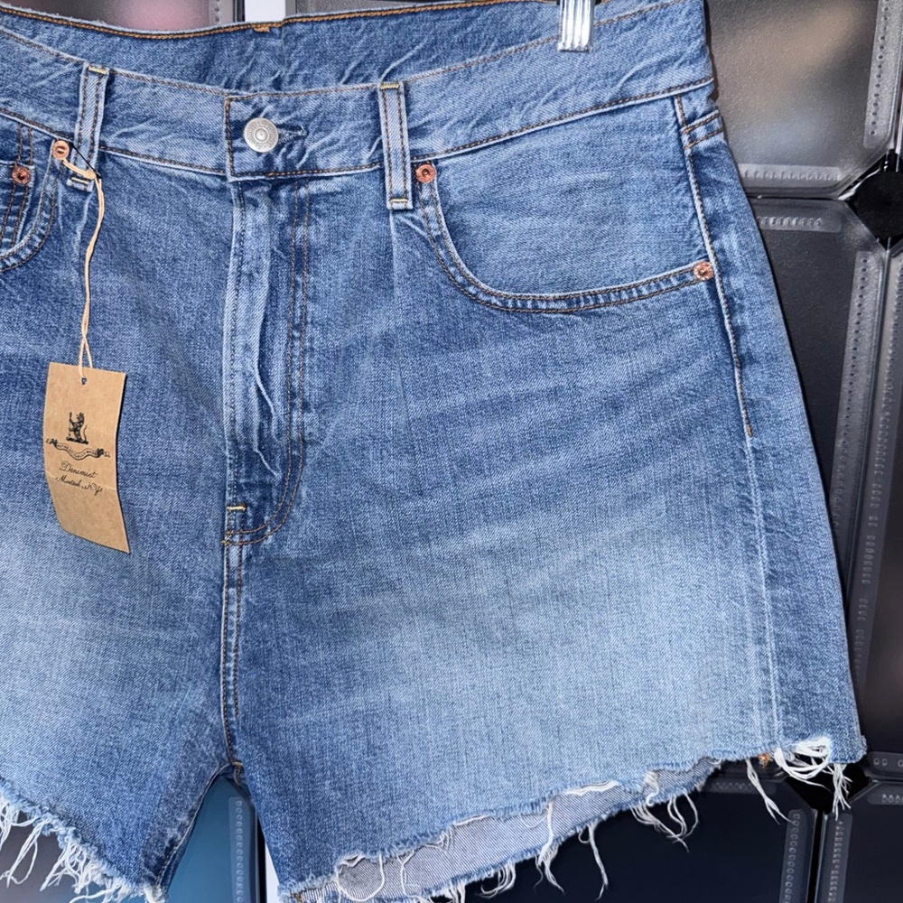 Denimist Brooke Denim Shorts in Blake Wash Women's Size 31 NWT - Picture 7 of 14